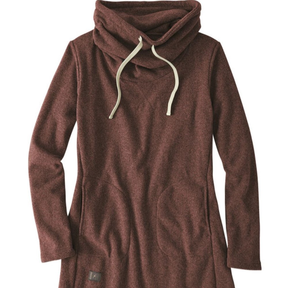 Title Nine/Deso * Small Batch Fleece Dress * Mauve * Size M